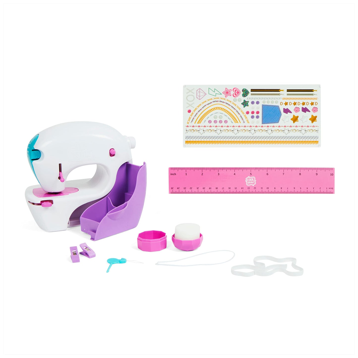 Cool Maker Stitch n Style Fashion Studio - Easy Sew No Thread Sewing Machine with 6 Projects for Kids Ages 8+