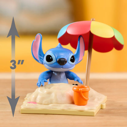 Just Play Disney Stitch Live-Action Movie Time 7,6 cm Collectible Figures, Inspired by Disney's New Live-Action Lilo & Stitch Movie, Blind Box Collectible Toys, Home Decoration, Kids Ages 3
