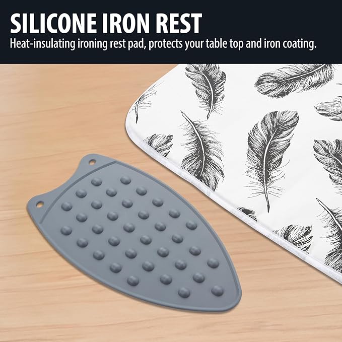 Seiritex Ironing Mat, Portable Ironing Pad 39.4 x 18.9 inch Table Top Iron