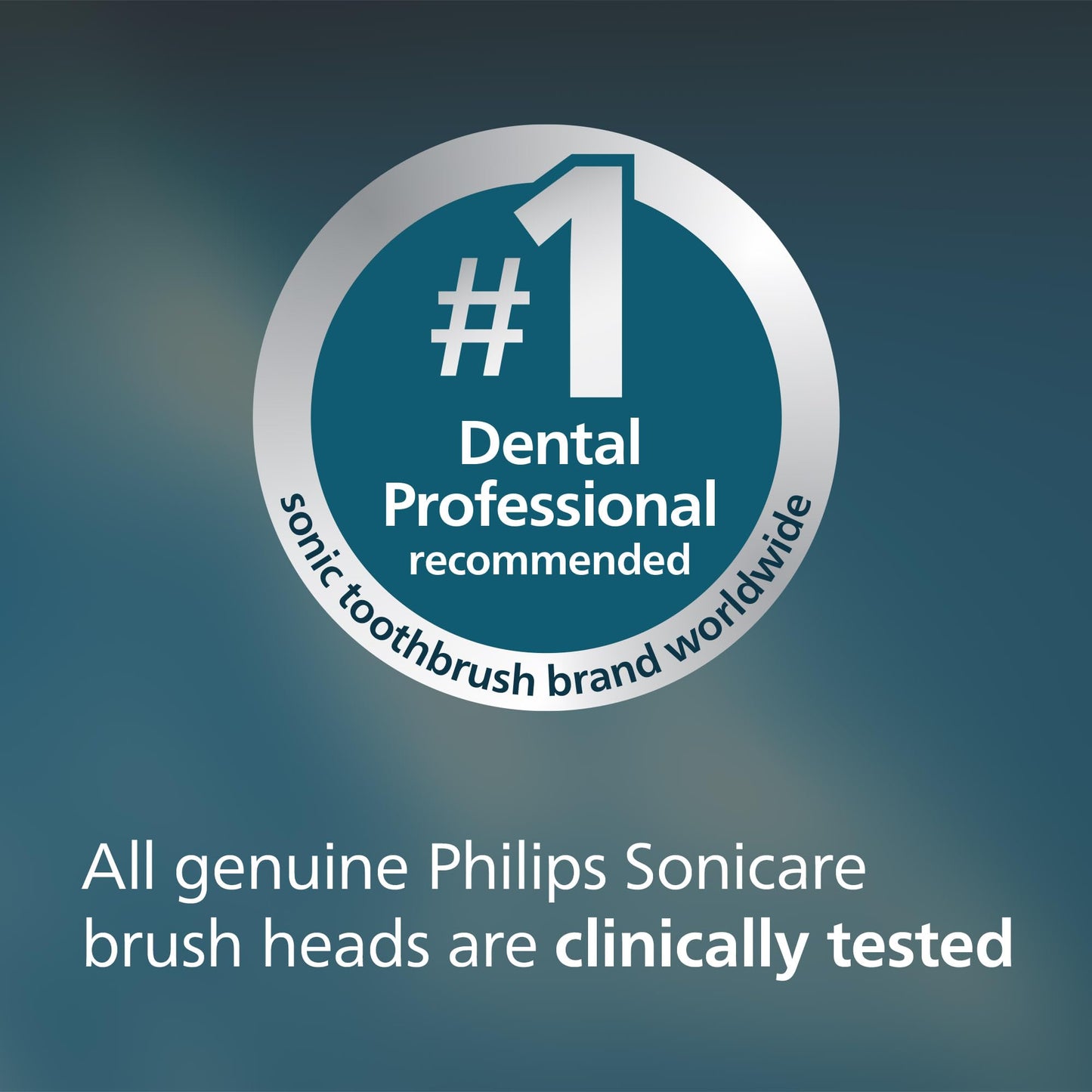 Philips Sonicare Genuine C3 Premium Plaque Control Toothbrush Heads, One Year Supply, 2 Brush Heads, Black, HX9044/95