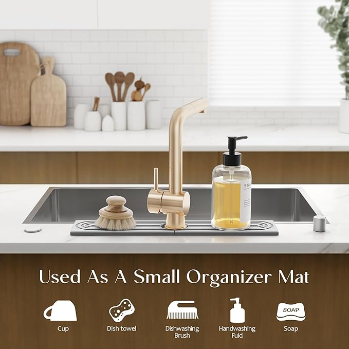 Faucet Mat for Kitchen Sink