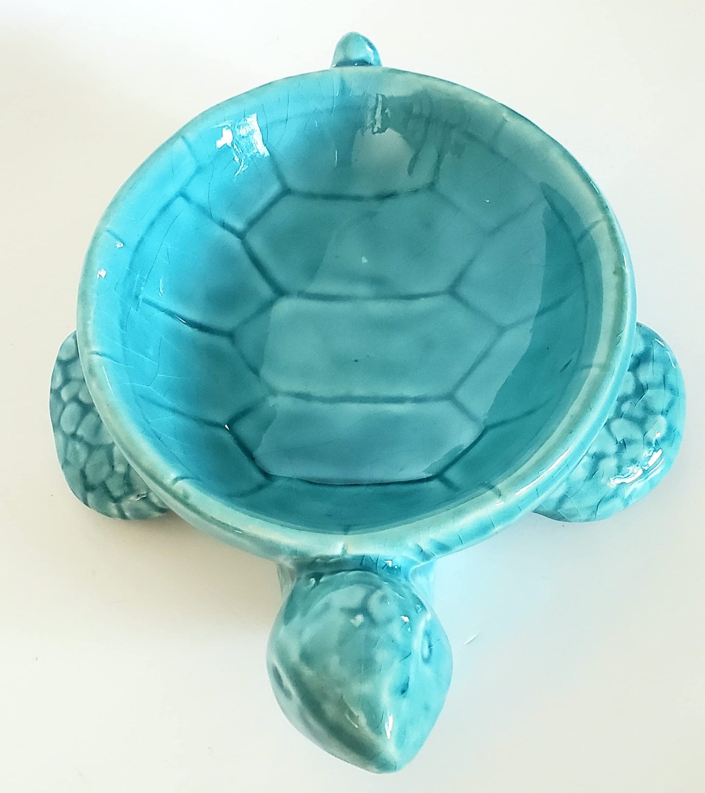 Aqua Sea Turtle Table Decor