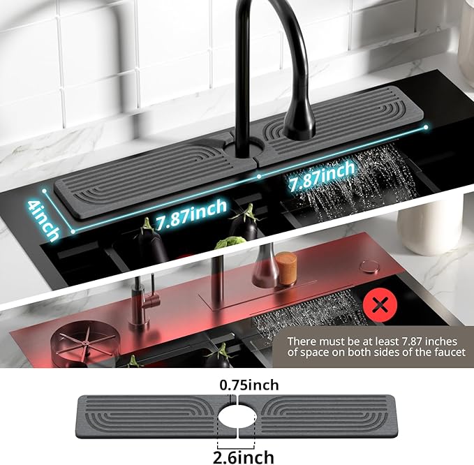 Faucet Mat for Kitchen Sink