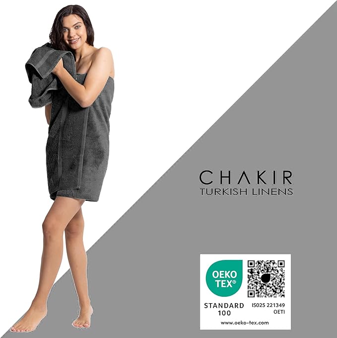 Chakir Turkish Linens, 100% Cotton Premium Quality Turkish Bath Sheets