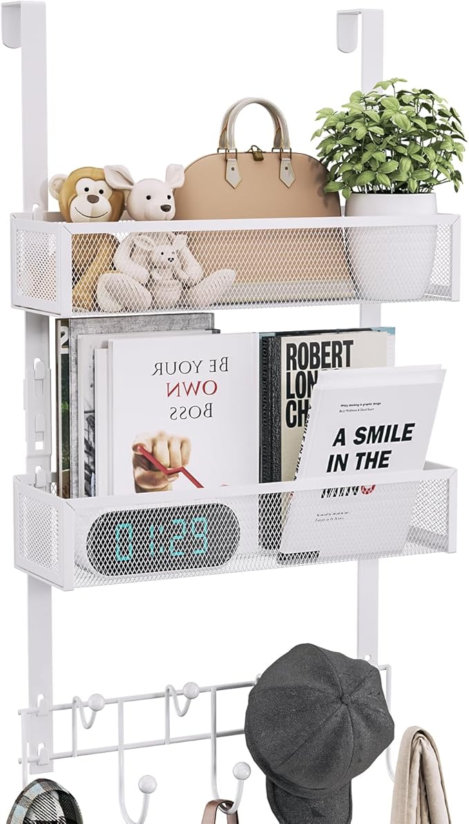 Consumest Over The Door Organizer Hooks, Door Hanger
