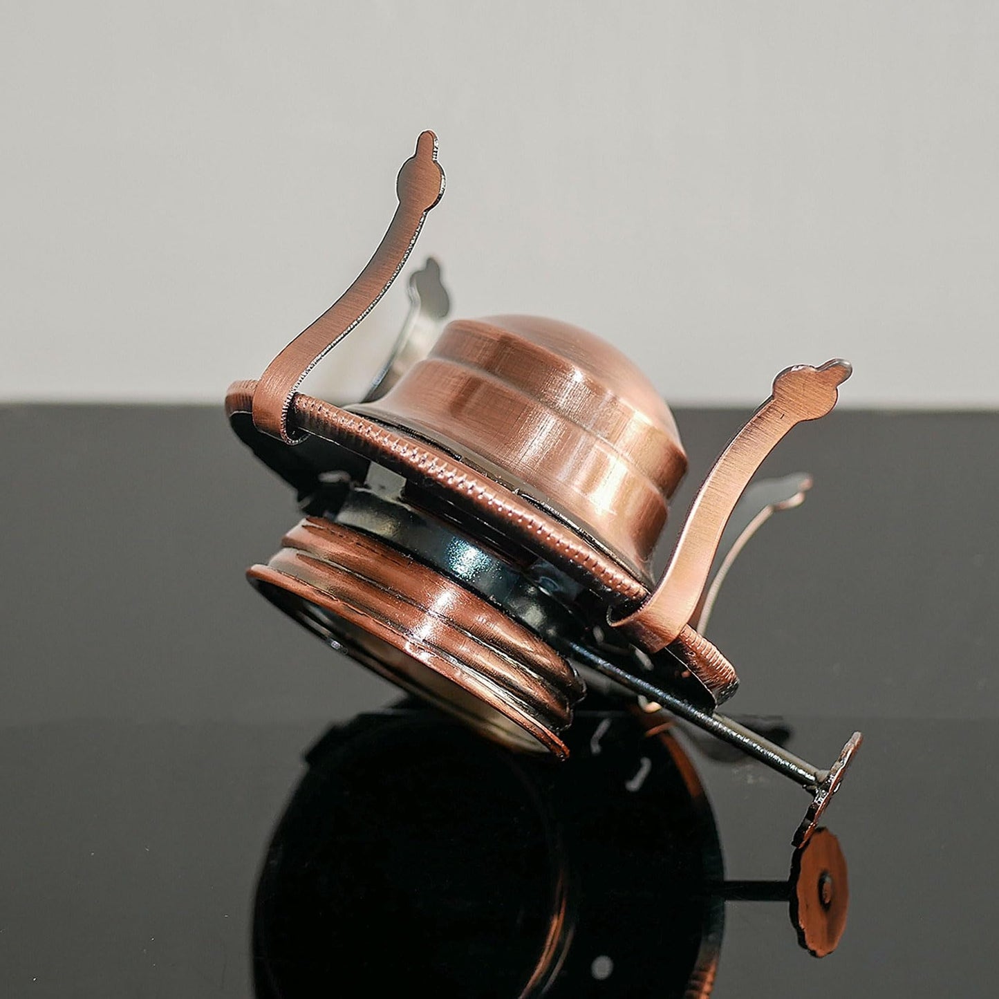 GXFCCYXT Oil Lamp Burner #2 Size Bronzy Plated Burner for Antique Lamps Oil Lamp Replacement Kerosene Lamps Parts with Reduction Collar and Cotton Lamp Wick Fits Holds a 3 Inch Base Chimney