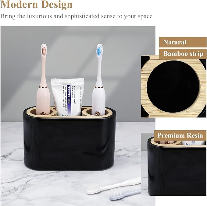 Shinowa Toothbrush Holder, Premium Toothbrush Organizer, Bathroom Storage