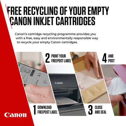 Canon Ink - PG-545 Genuine Black Printer Ink Cartridge - Prints Up to 180 A4 Pages (1 x Cartridge)