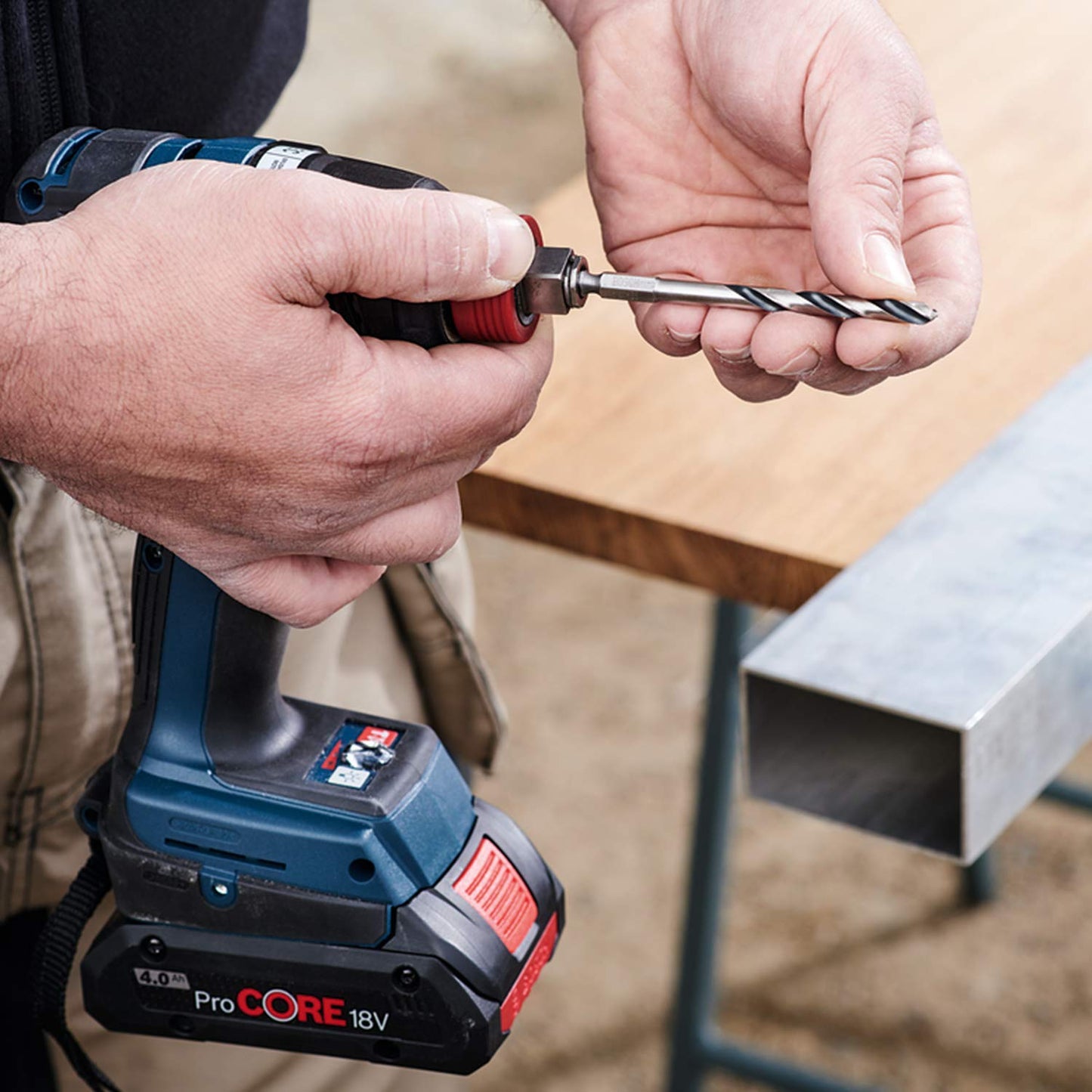 Bosch Professional 10pc PointTeQ Hex Drill Bit (for Metal, Ø: 5.0 mm, Total Length: 91 mm, ¼’’ Hex Shank, Accessory for Impact Drivers and Drill Drivers)