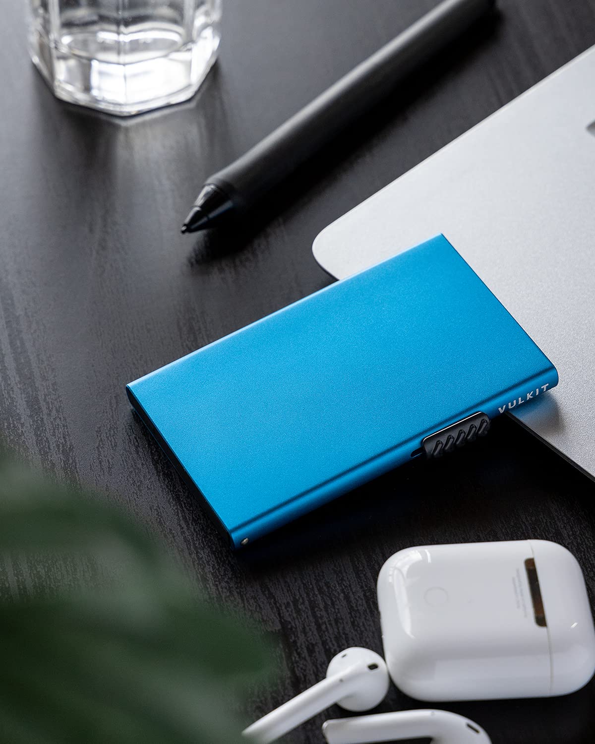 VULKIT Card Wallet for Men Credit Card Holder RFID Blocking Pop Up Card Holder Women Minimalist Wallet Slim RFID Wallet