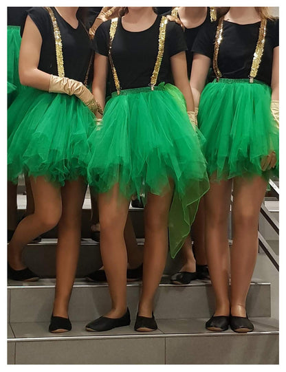 Bbonlinedress Black Tutus for Women Halloween Mini Skirt Costume Adult Tutu Skirts Puffy Party Tulle Skirt Black M