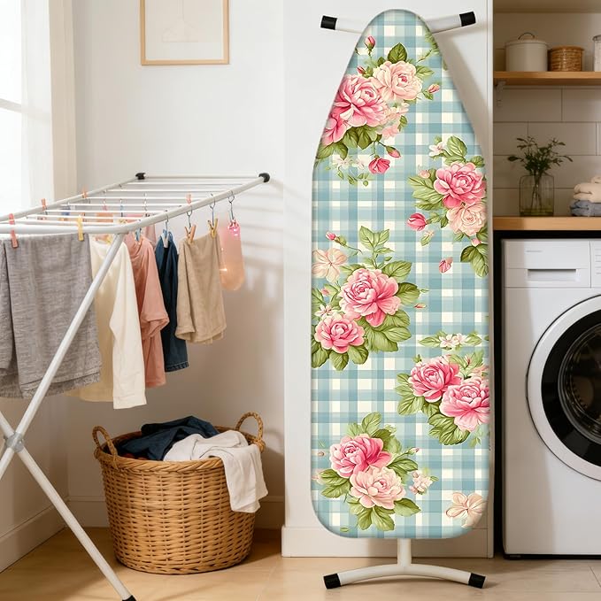 Nuxovilar Ironing Board Cover Needle Cotton 15x54 Inches | Ironing Board Cover