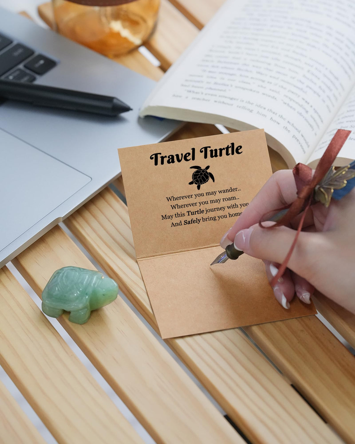 MANVEN Travel, Travel Gifts for Women, Travel Essentials Accessories Jewelry Stuff for Women Men, Jewelry Gifts for People Who Travel A Lot Travelers Turtle