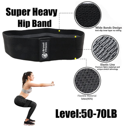 J Bryant Barbell Pad Set with 2 Ankle Straps for Cable Machines Hip Resistance Band Weight Lifting Straps Thick Cushion Hip-Thrusts Pad with Carry Bag for Squats Bench Press Workout