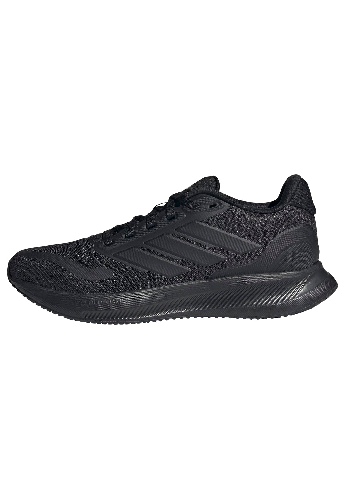 adidas Unisex Kids RUNFALCON 5 Shoes Junior, Core Black/Core Black/Core Black, 4 UK