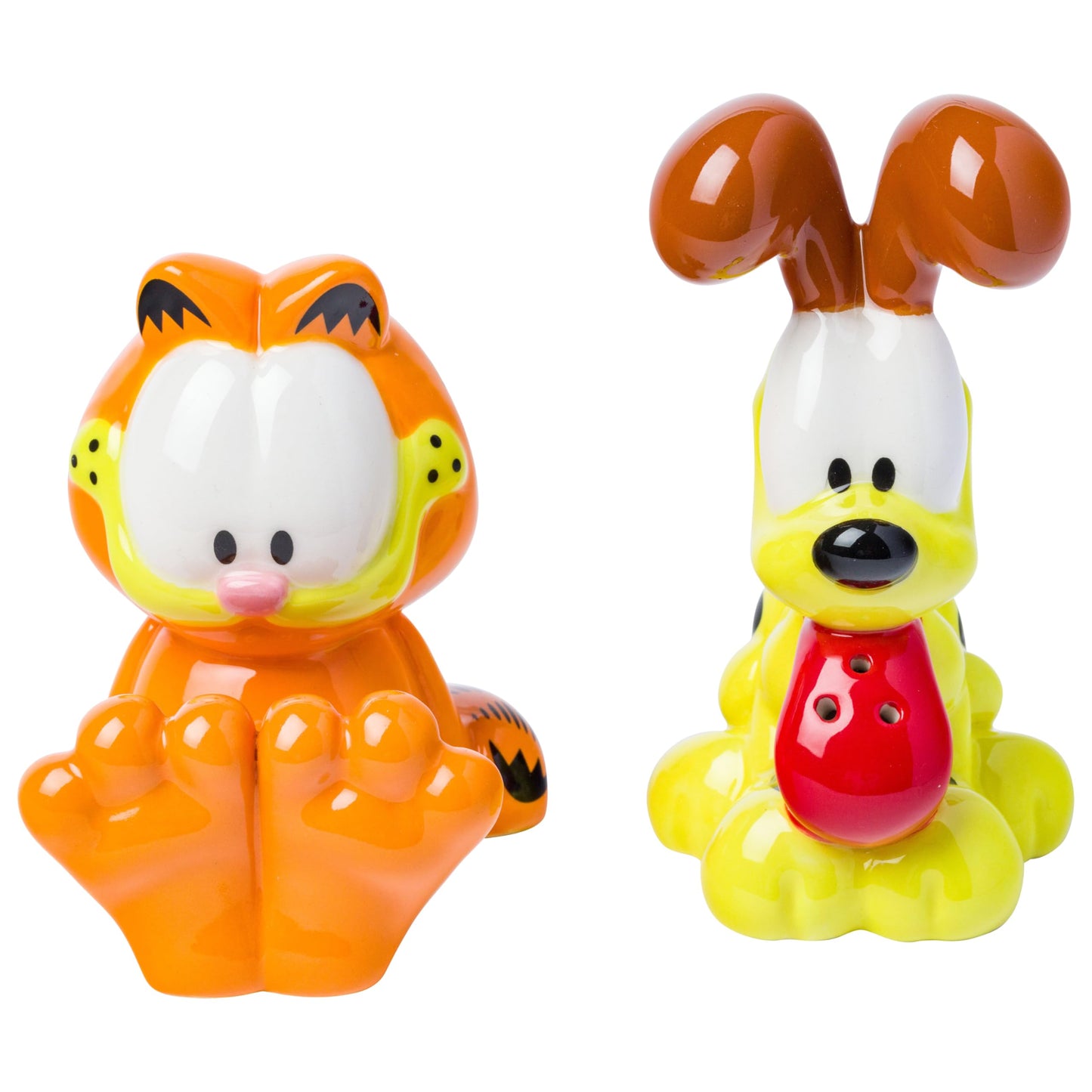 Silver Buffalo Garfield and Odie Ceramic Salt and Pepper Shaker