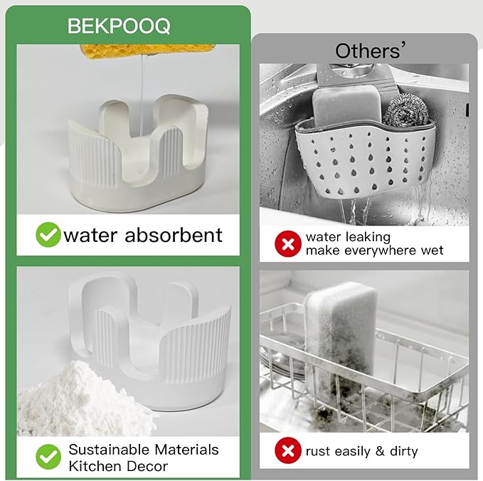 Ultra Absorbent Stone Sponge Holder