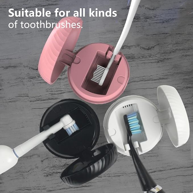 iHave Toothbrush Sanitizer Holder: Auto-Cycle UV Disinfection & Magnetic