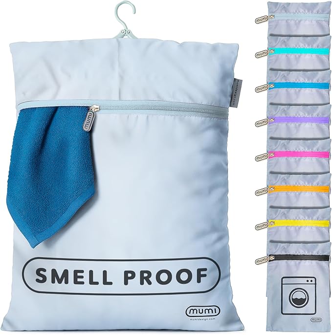MUMI Travel Laundry Bag – Moisture & Smell-Proof Clothes Bag