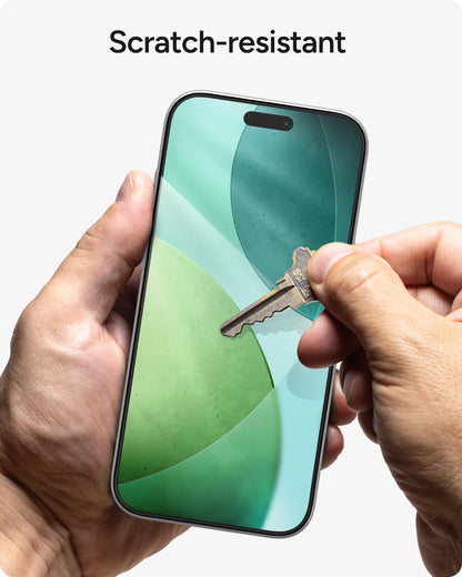 ZAGG Glass+ Screen Protector for iPhone 16e/ 14/13/ 13 Pro - 3X Shatter Protection, High Scratch Resistance, Oil-Resistant, Reinforced Edges, InvisibleShield, Easy Install