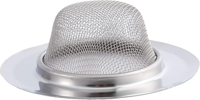 Mtsooning 2PCS Kitchen Sink Strainer, 3.5" Diameter Stainless Steel Drain Cover