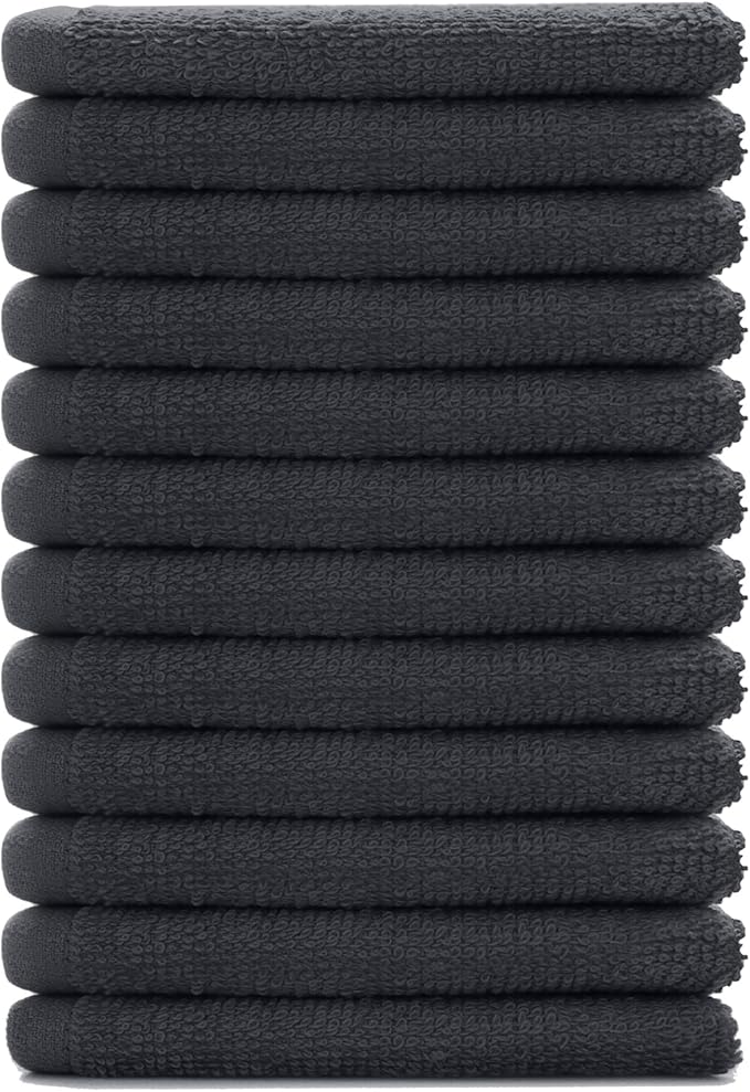 DAN RIVER 12 Pack Wash Cloths for Showering