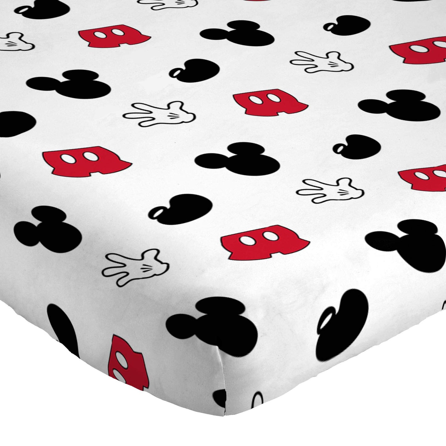 Jay Franco Disney Mickey Mouse Kids Twin Sheet Set 3 Piece - Reversible, Super Soft Brushed Microfiber, Deep Pocket, Fade Resistant, Machine Washable Kids Bedding (Official Disney Product)