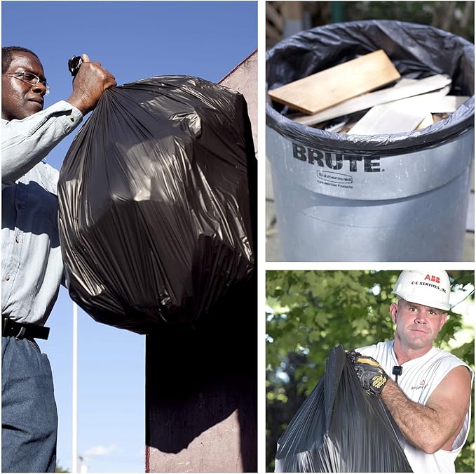 Aluf Plastics 56 Gallon Trash Can Liners