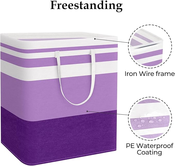 StorageRight Large Collapsible Laundry Basket Hamper