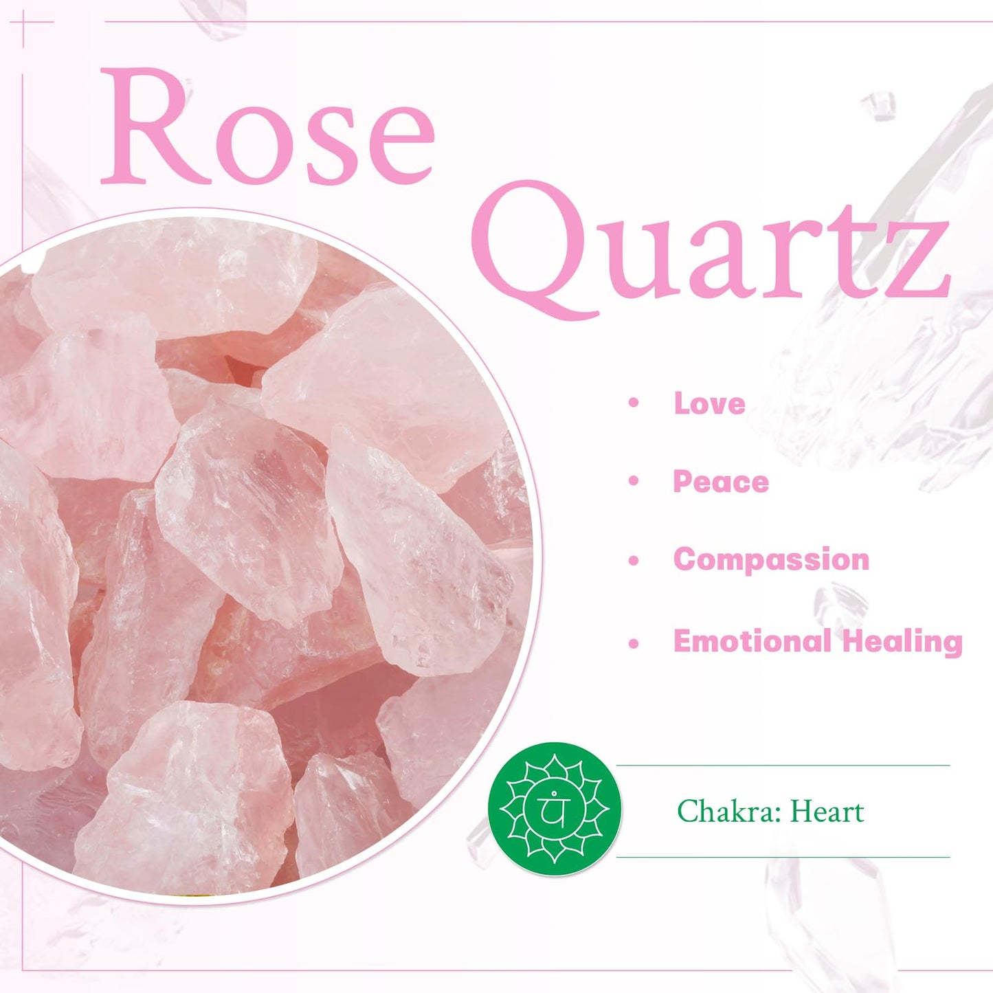 mookaitedecor Rose Quartz Pyramid Healing Crystal Stone Energy Generator with 4 Spiral Copper Points for Reiki Balancing Meditation, Gold Plated