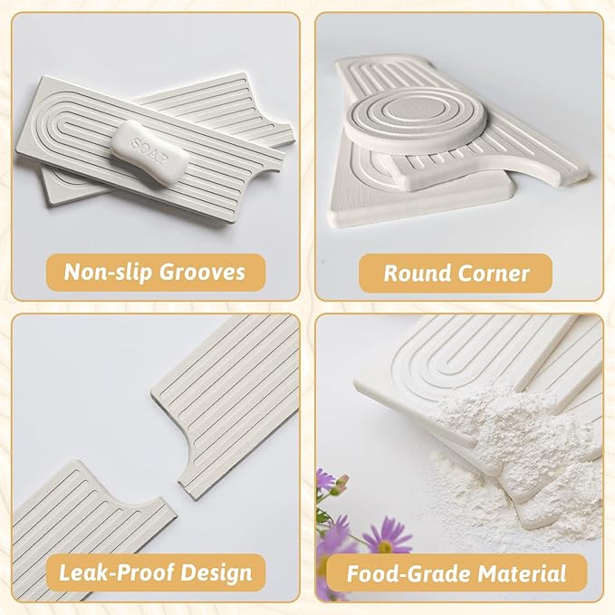 New Version Super Absorbent Faucet Mat, Kitchen Sink Dish Drying Stone Tray