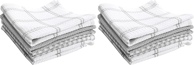 T-Fal Premium Waffle Dish Cloths: Highly Absorbent, Super Soft Long Lasting