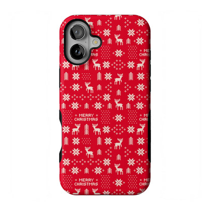 Casely iPhone 17 Pro Max Case | On The Dot | Maroon Polka Dot | Compatible with MagSafe | Bold Protective Design