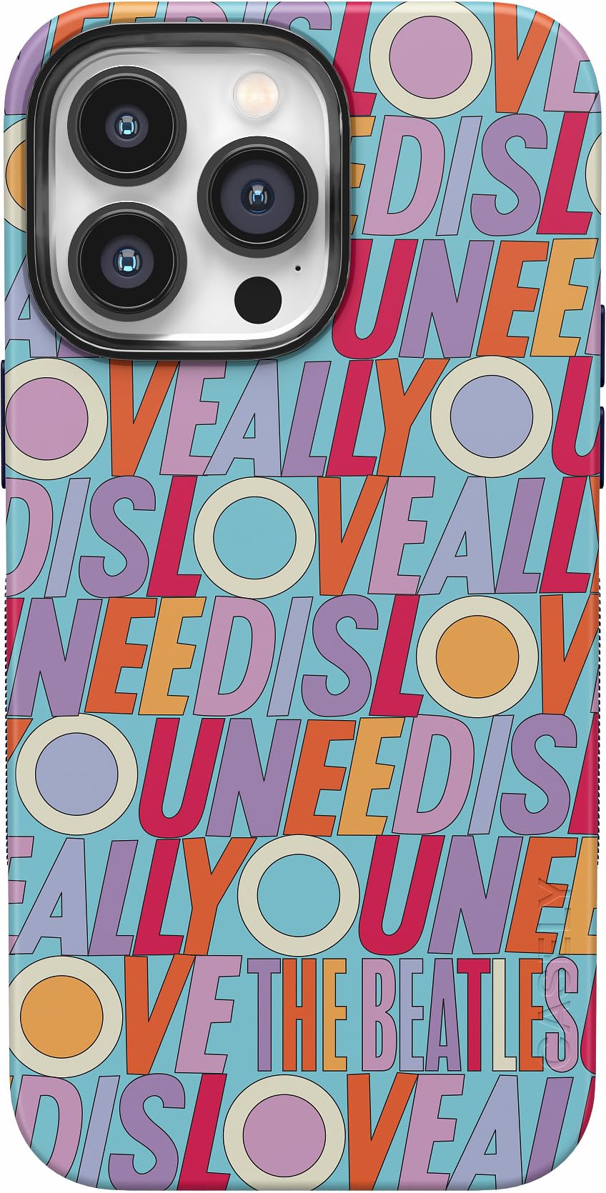 Casely iPhone 14 Pro Case | Opposites Attract | Day & Night Mountains | Compatible with MagSafe | Bold Protective Design