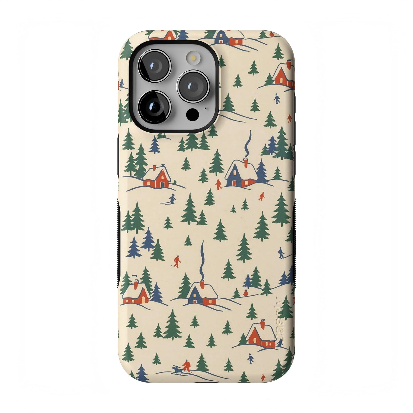 Casely iPhone 17 Pro Max Case | On The Dot | Maroon Polka Dot | Compatible with MagSafe | Bold Protective Design