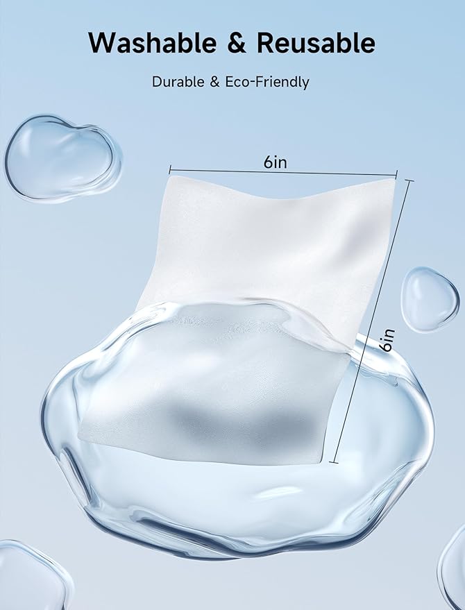 JSAUX 50 Pack Microfiber Cleaning Cloth,