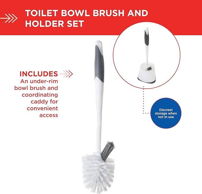 Clorox Under-Rim Toilet Bowl Brush