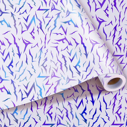 MTWENWENZY K Pop Wrapping Paper Roll K Pop Birthday Party Favor Demon Energy Pattern Gift Packing Wrap Craft Paper for Anime Themed Birthday Baby Shower Party Supplies, 17 in x 32.8 ft