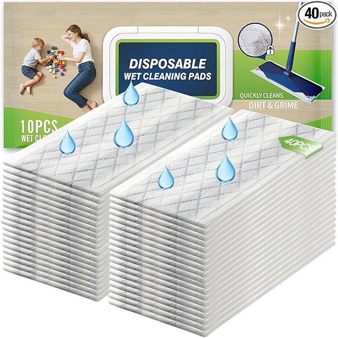 Disposable Wet Cleaning Pads for Hardwood Floor Compatible
