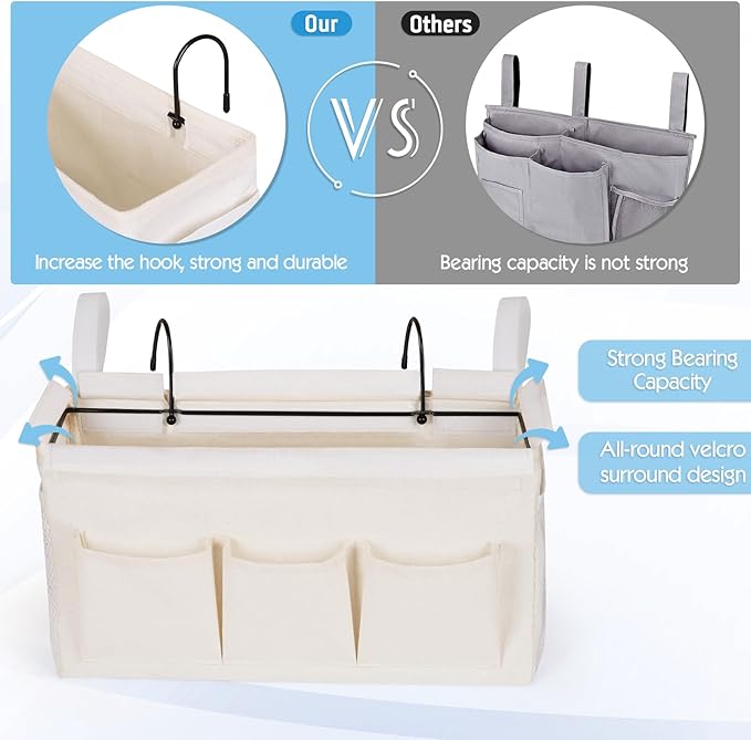Bedside Storage Caddy/Bedside Hanging Storage Bag