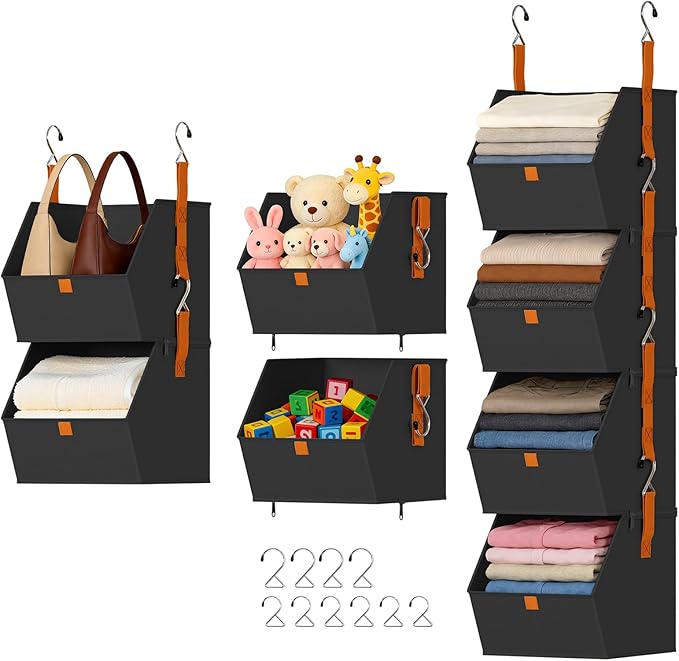 DIMJ Hanging Closet Organizer