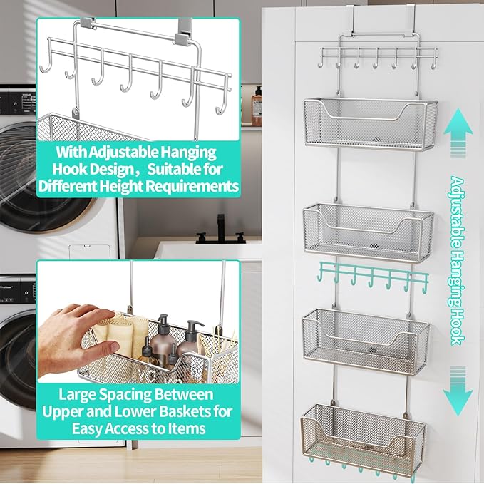 HapiRm Over The Door Organizer