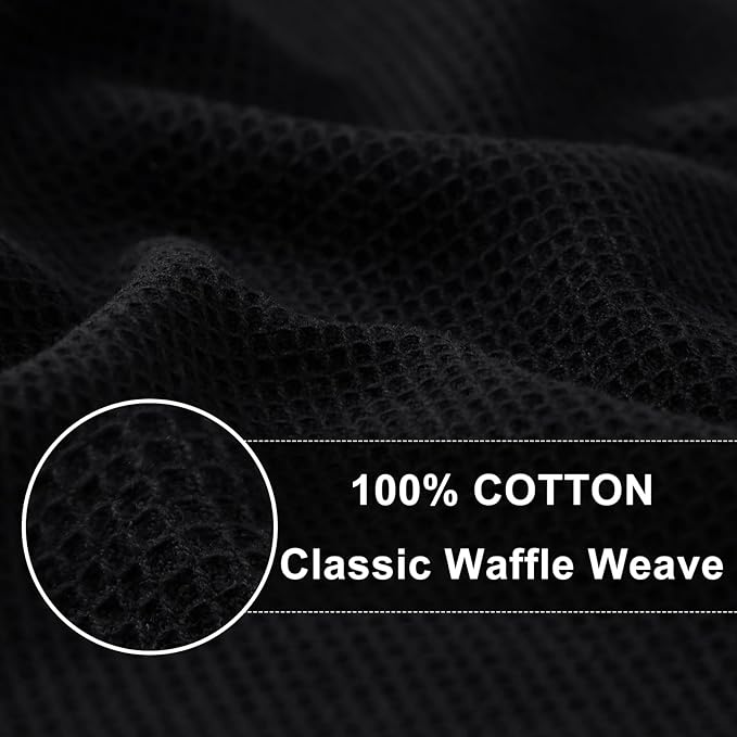 Homaxy 100% Cotton Waffle Weave Dish Cloths