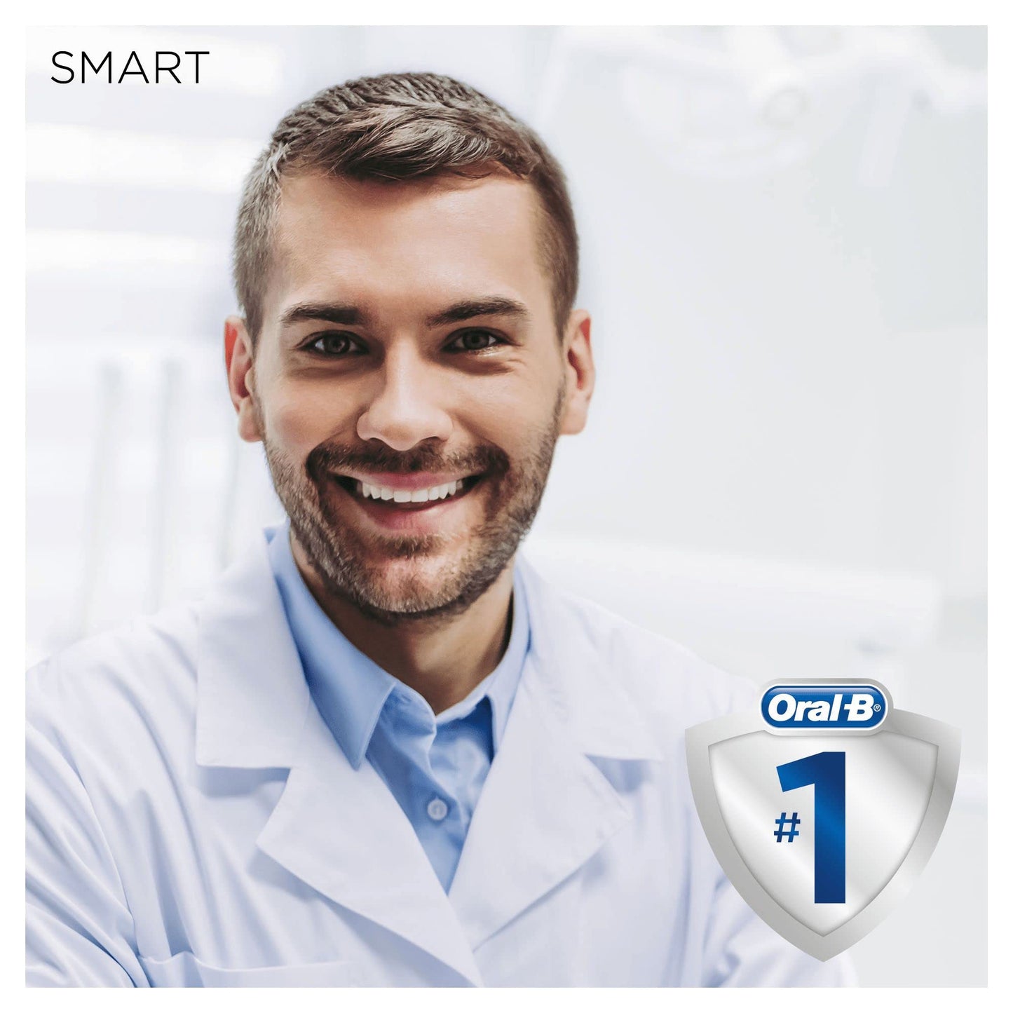 Oral-B Smart 5 Electric Toothbrushes For Adults, Mothers Day Gifts For Her / Him, App Connected Handle, 3 Toothbrush Heads & Travel Case, 5 Modes With Teeth Whitening, 2 Pin UK Plug, 5000, White