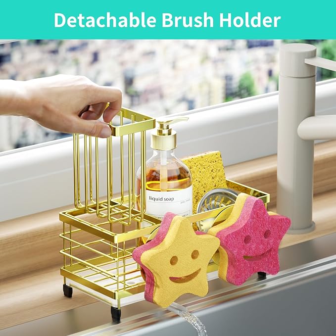 HapiRm Sink Caddy Sponge Holder