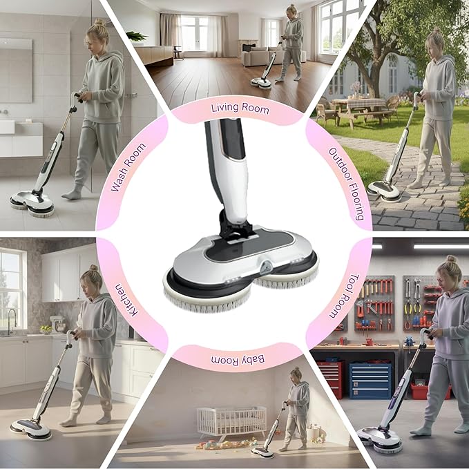 Steam Cleaner Mop Replacement Brush Heads