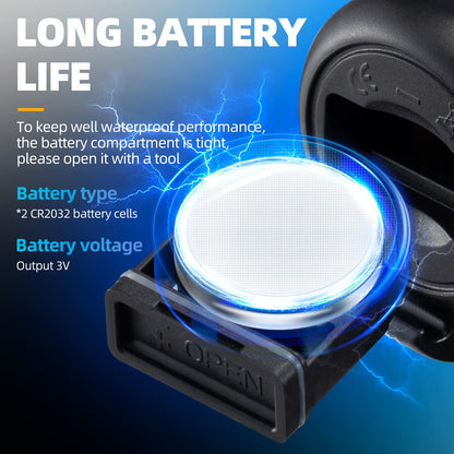 ROCKBROS Electric Bike Horn 120dB Adults Kids Bike Horn Alarm IPX4 Waterproof Electronic Bicycle Horns for Handlebars Ebike Scooter Horn Black
