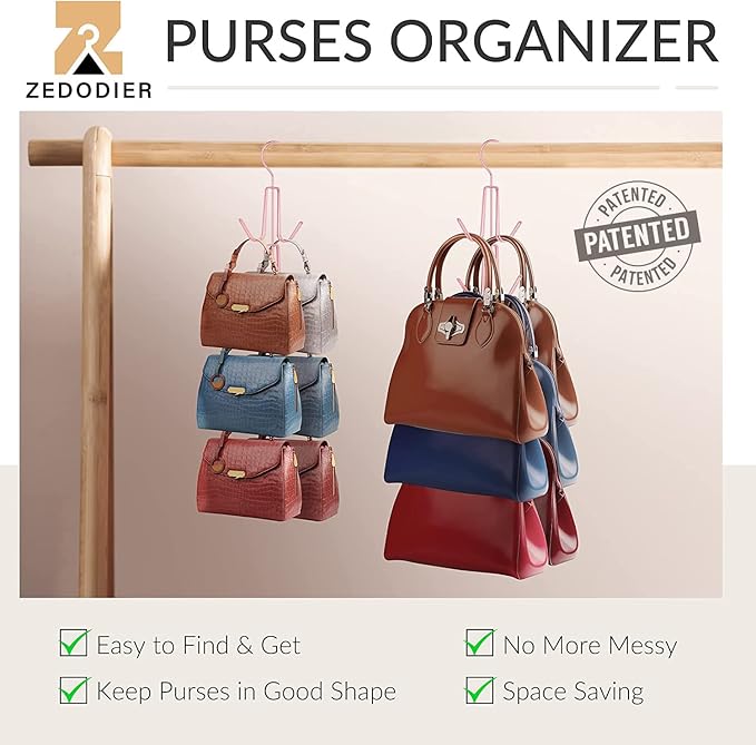 ZEDODIER Purse Hanger Organizer