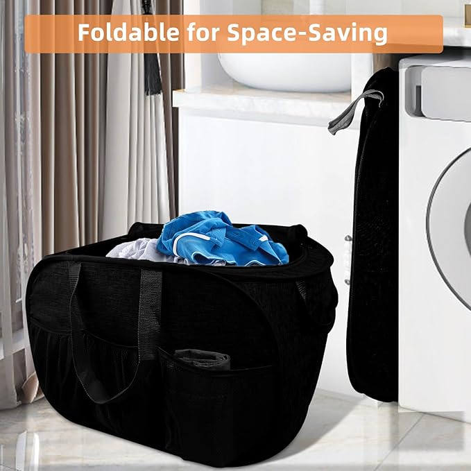 2 Pack Collapsible Laundry Baskets