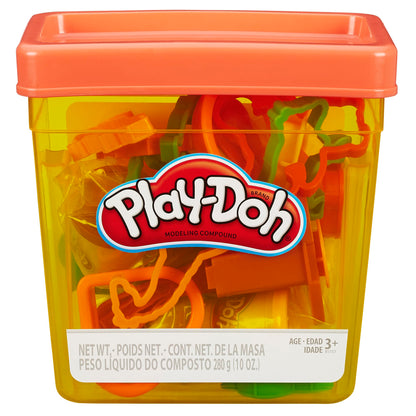 Play-Doh Fun Tub Set, 19 Accessories & Reusable Storage Container, Preschool Toys, Kids Arts & Crafts, Christmas Stocking Stuffer Gifts, Ages 3+ (Amazon Exclusive)